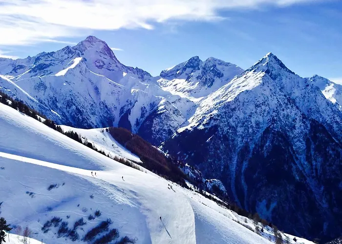 L'ecrin Alpin - Somptueux 4 Pieces Centre Station A 100m Du Jandri 3s 公寓 *