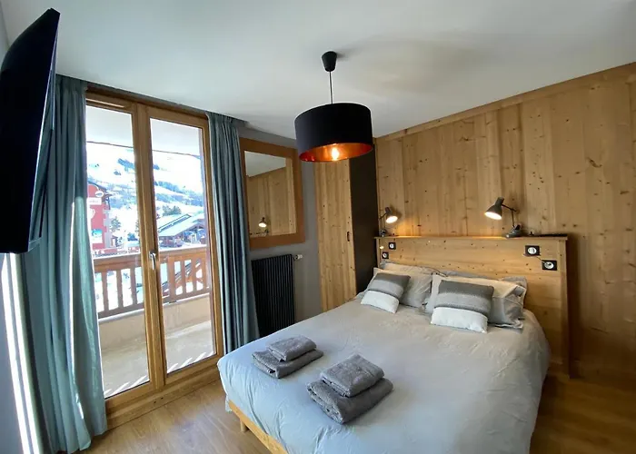 L'ecrin Alpin - Somptueux 4 Pieces Centre Station A 100m Du Jandri 3s * 莱德萨阿尔卑斯