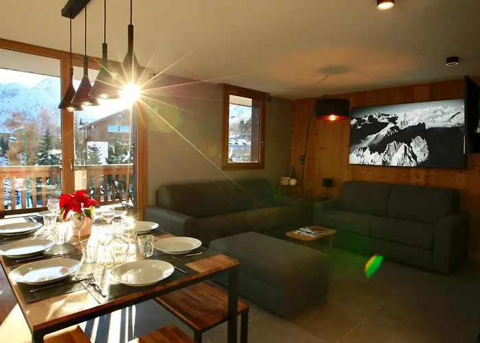 Apartment L'ecrin Alpin - Somptueux 4 Pieces Centre Station A 100m Du Jandri 3s Les Deux Alpes