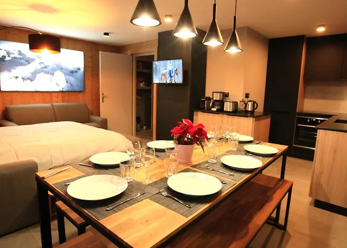 L'ecrin Alpin - Somptueux 4 Pieces Centre Station A 100m Du Jandri 3s *