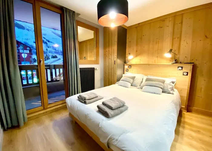 Apartment L'ecrin Alpin - Somptueux 4 Pieces Centre Station A 100m Du Jandri 3s